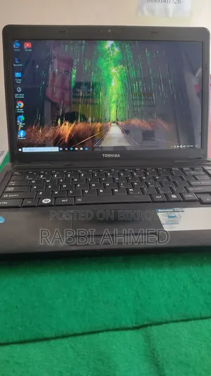 Laptop Toshiba 4GB Intel Core 2 Duo HDD 250GB