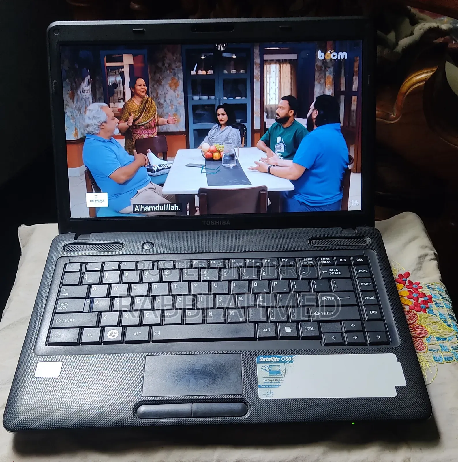 Laptop Toshiba 4GB Intel Core 2 Duo HDD 250GB