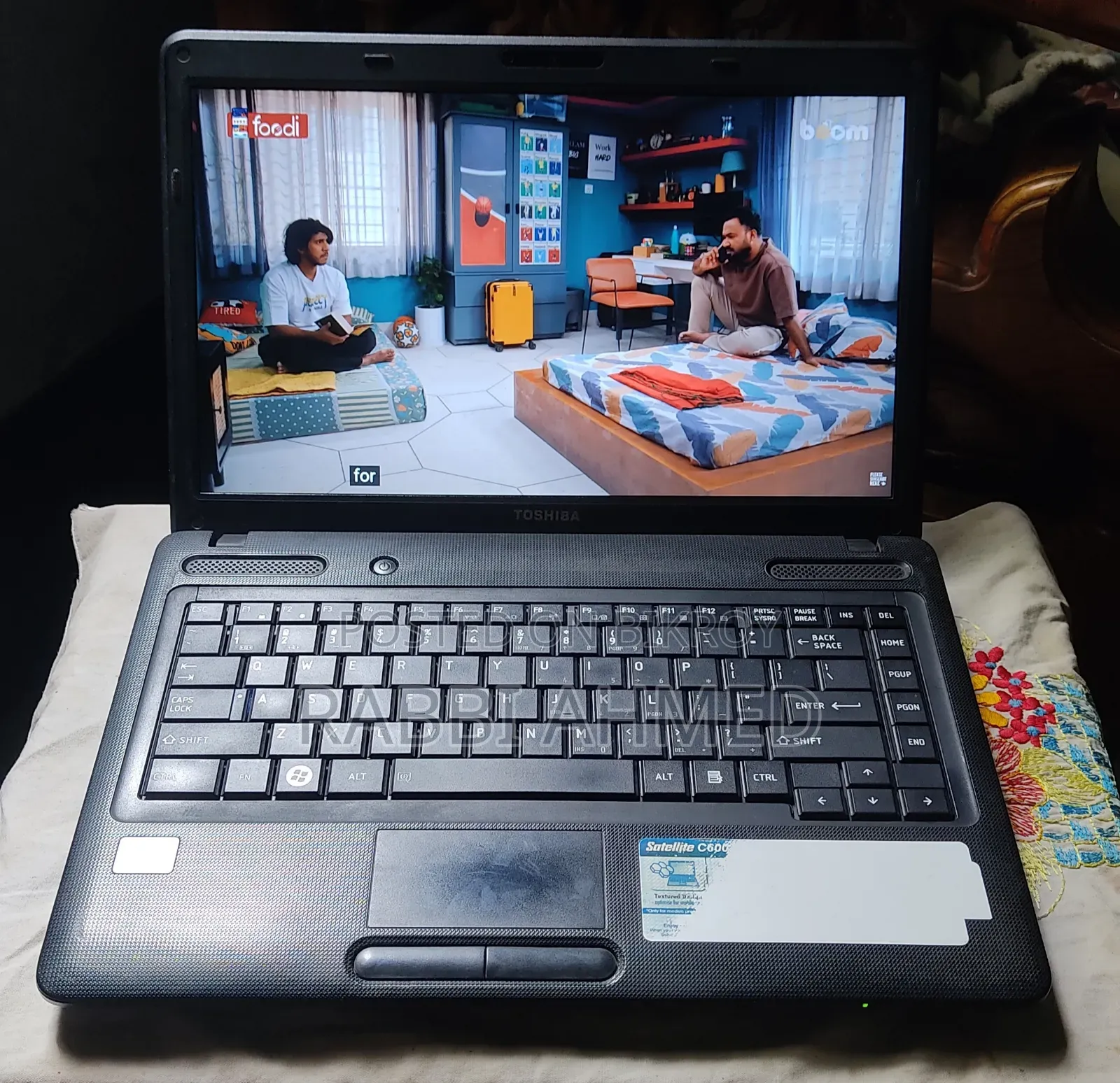 Laptop Toshiba 4GB Intel Core 2 Duo HDD 250GB