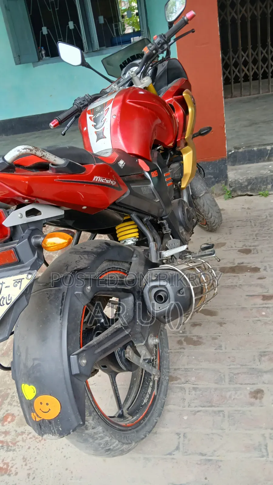 Yamaha FZS V3 2017 Red