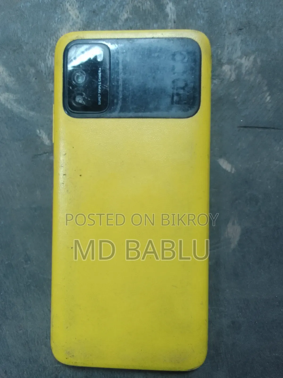 Xiaomi Poco M3 64 GB Yellow