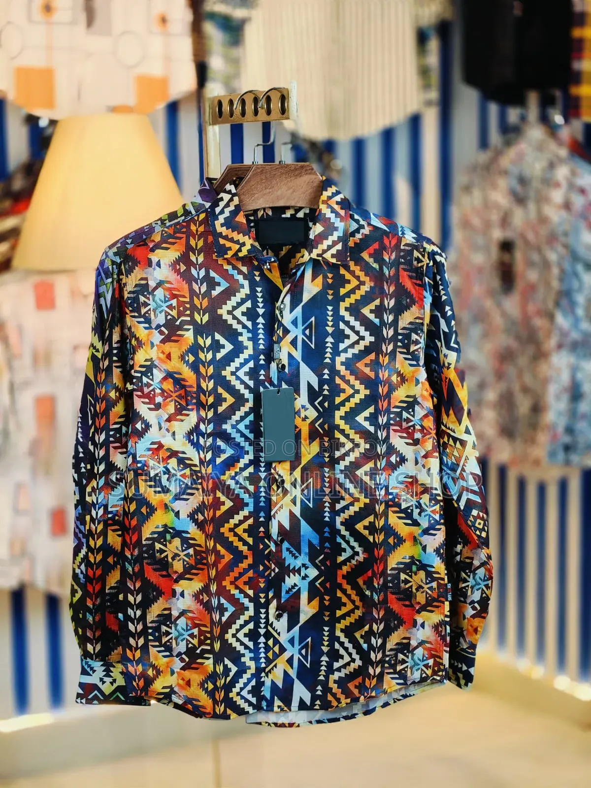 Digital Dubi Cotton Full Sleeve Shirt