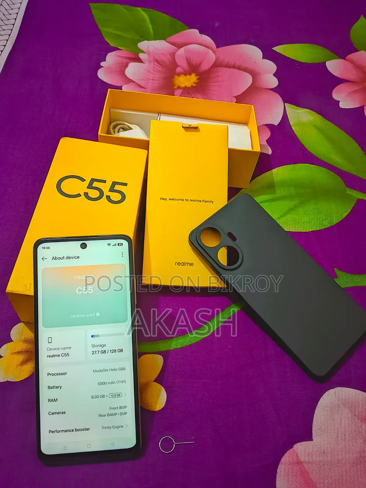 Realme C55 128 GB Rose Gold