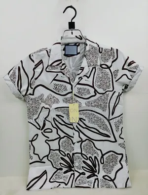 Luxury China Spandex Cot Drooped Shoulder Shirt