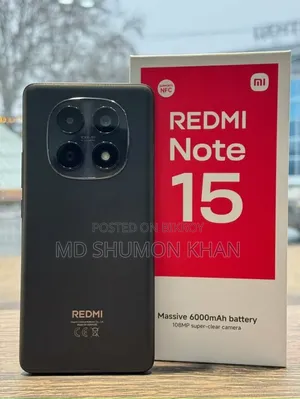 Xiaomi Redmi Note 15 256 GB Black