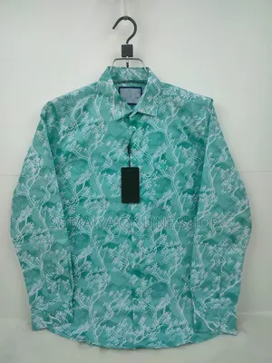 Pure Cotton Full Sleeve Check & Print Shirt For Men
