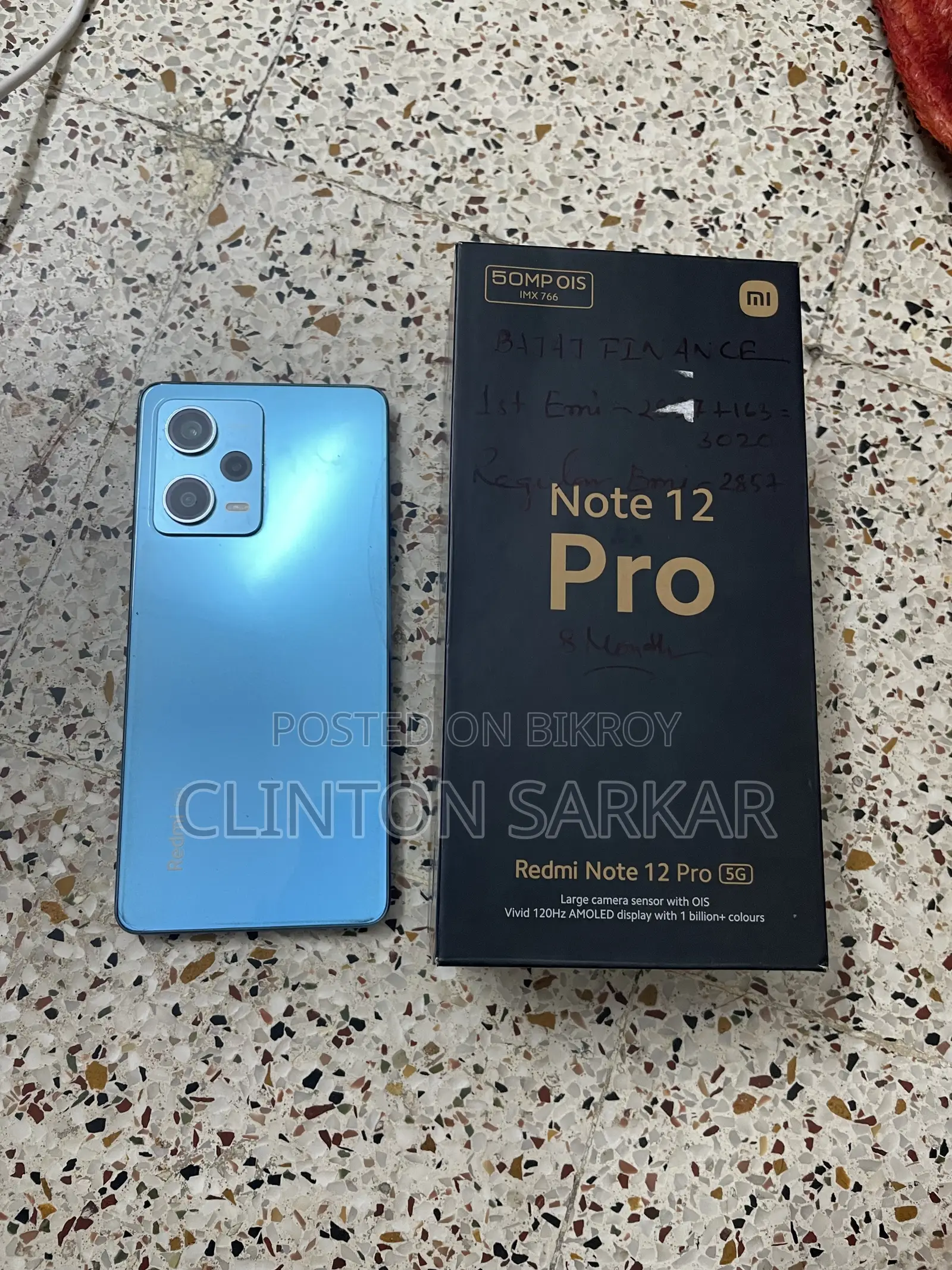 Xiaomi Redmi Note 12 Pro 5G 256 GB Blue