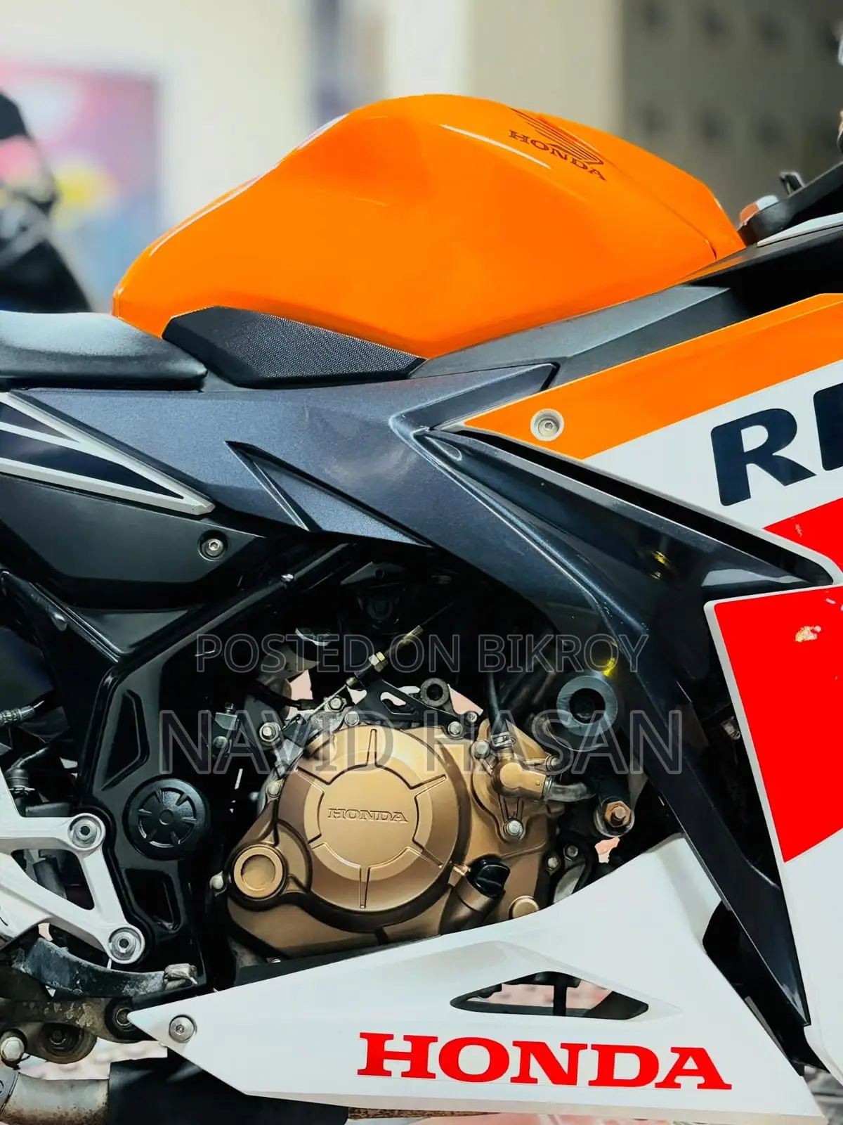 Honda CBR 2022 Orange