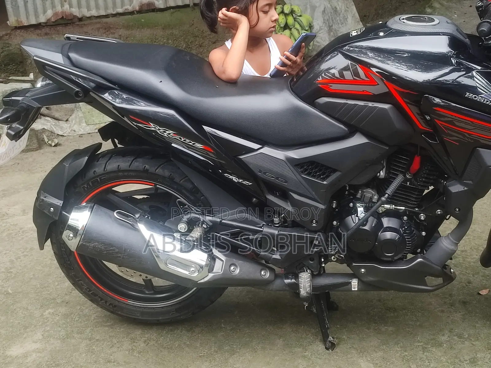 New Honda X-Blade 160 2025 Black