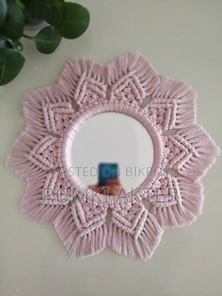 Macrame Mirror