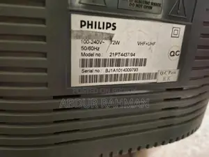 A Crt 21 Inch Philips Tv Will Be Sold .