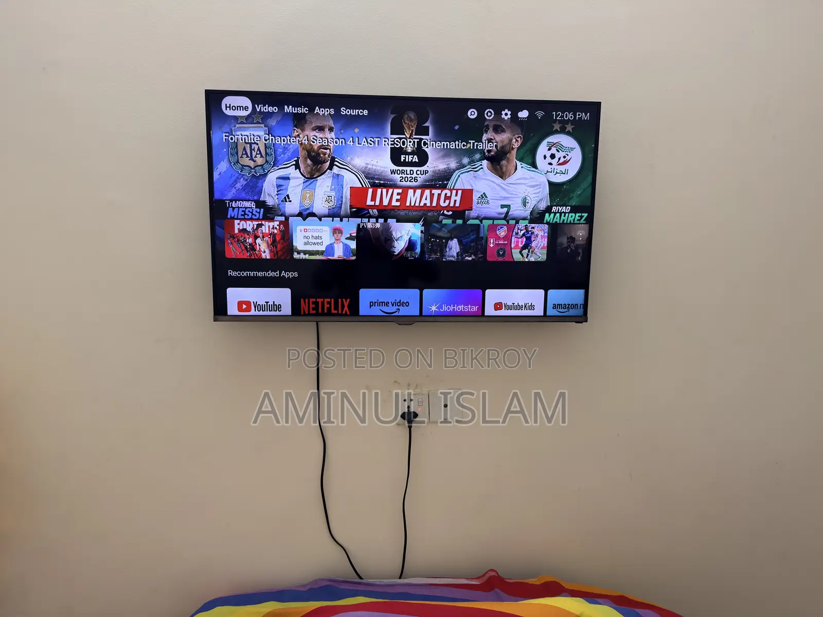 Samsung Joyplus Smart TV 40 Inch