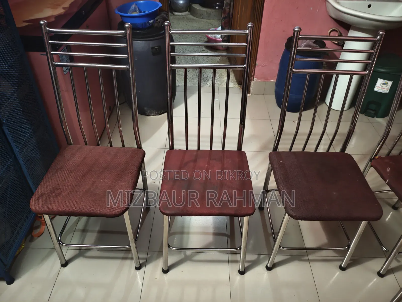 SS Steel Chair