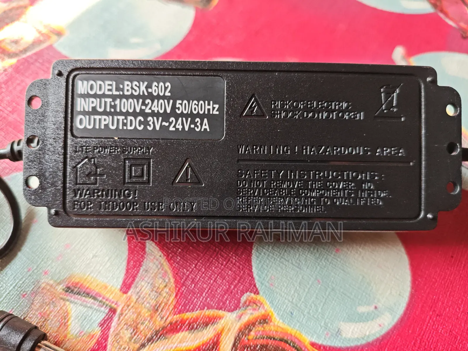 Adapter (এডাপটার) 3.0v~25.0v