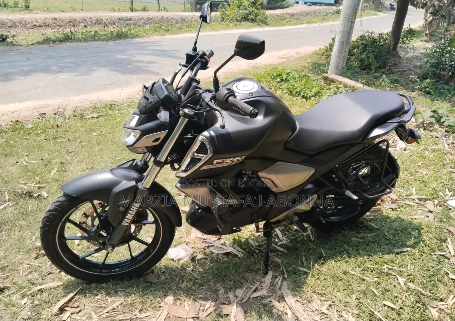 Yamaha FZS V3 2023 Black