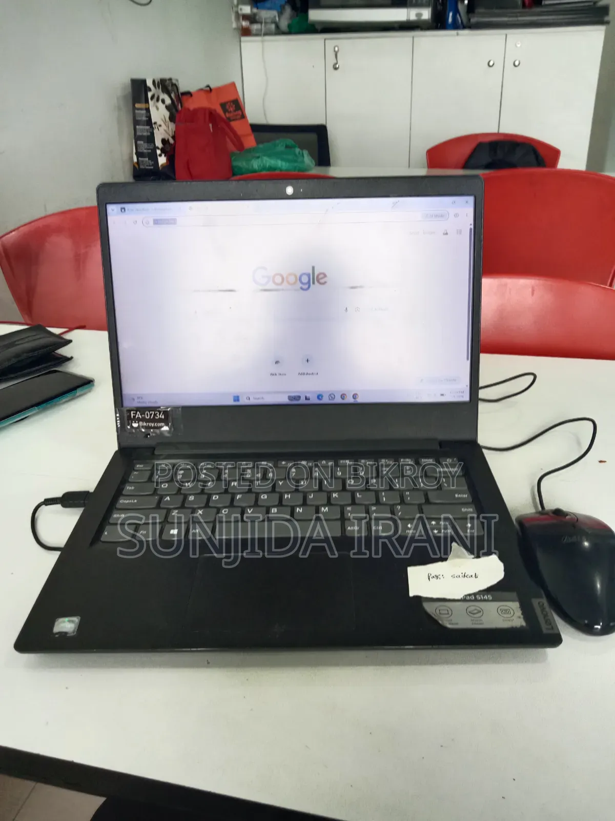 Laptop Lenovo IdeaPad S145 8GB Intel Core I3 SSD 256GB