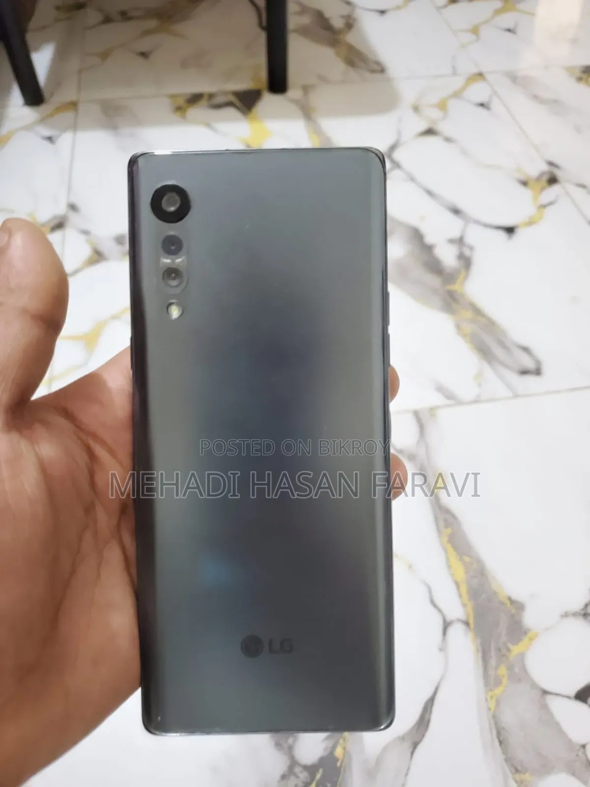 LG Velvet 5G 128 GB Black