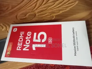 নতুন শাওমি রেডমি নোট ১৫ ২৫৬ জিবি ব্ল্যাক