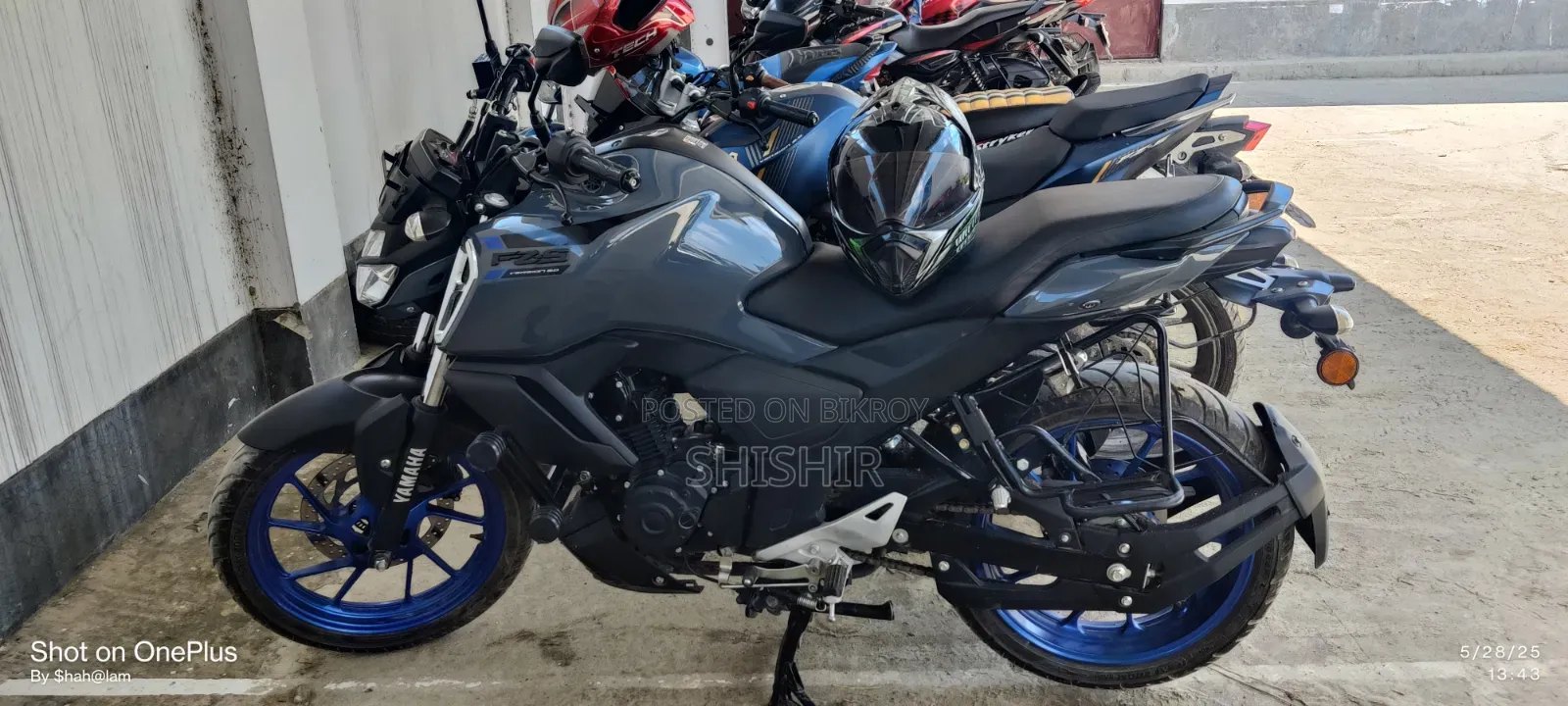 Yamaha FZS V3 2024 Gray