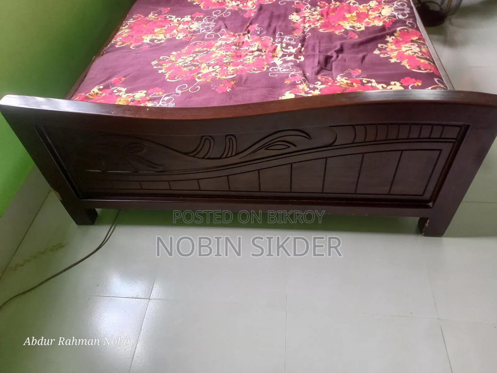৪ ফুট বাই সাত ফিট মালয়েশিয়ান খাট