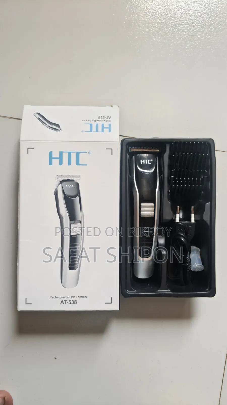 Htc Rechargeable Hair & Beard Trimmer for sale.