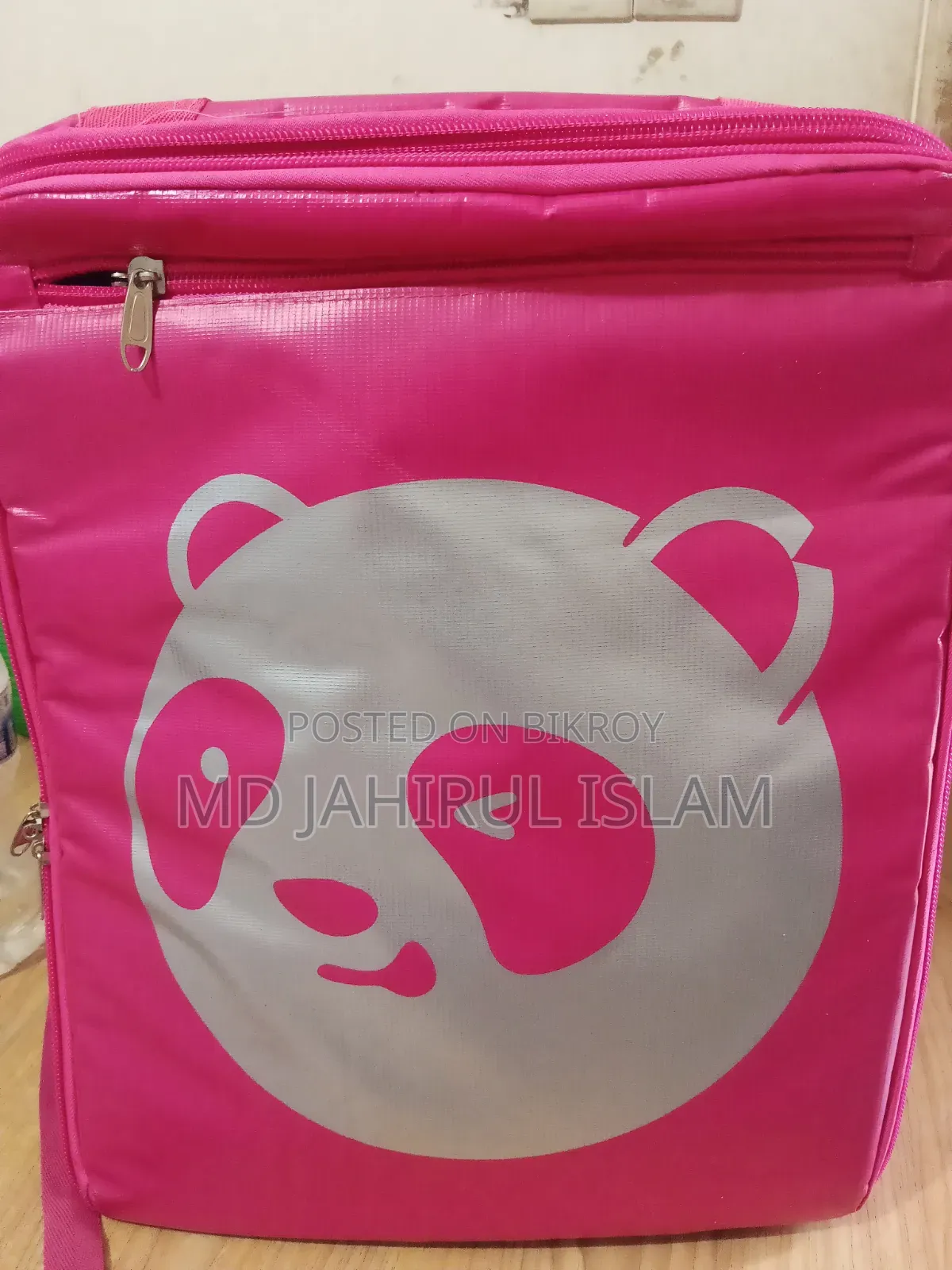 Raincoat and Foodpanda Thermal Bag