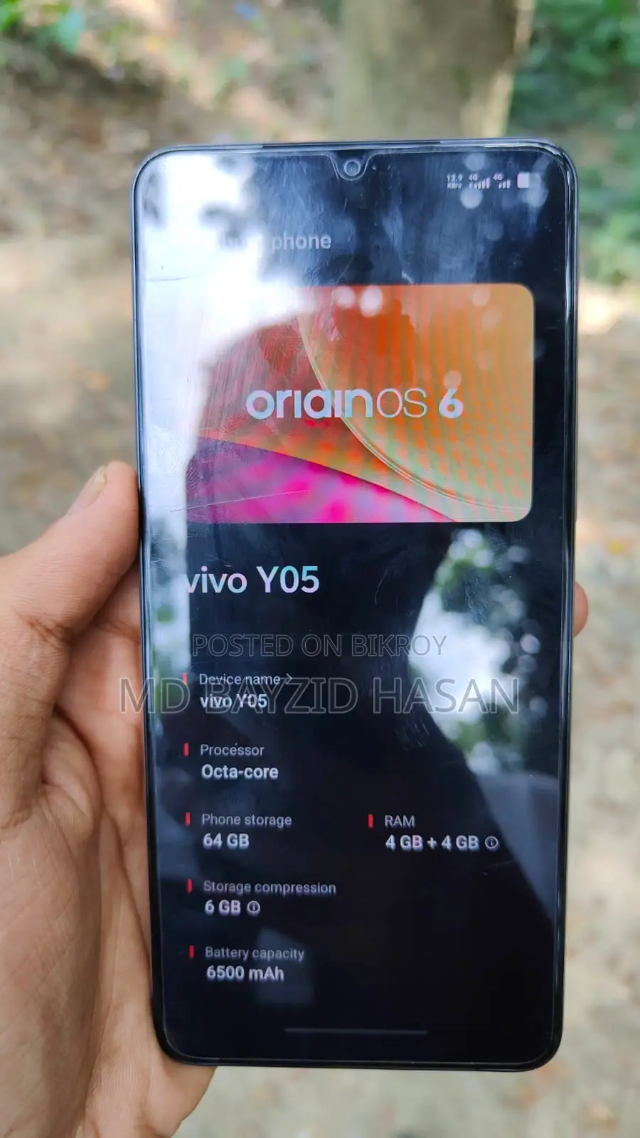 New Vivo Y05 64 GB White