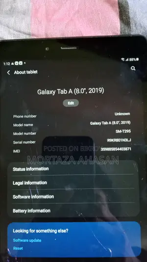 Samsung Galaxy Tab A 8.0 (2019) 32 GB Black