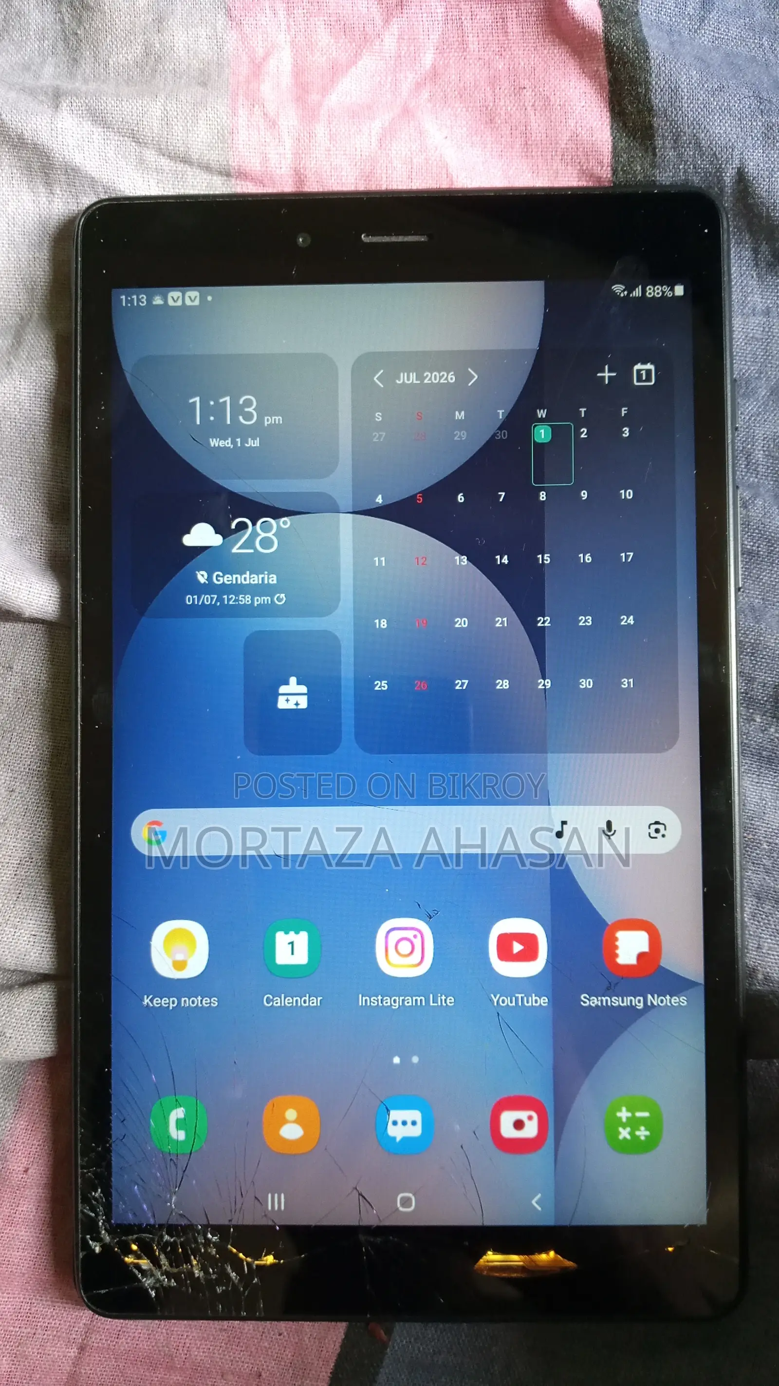 Samsung Galaxy Tab A 8.0 (2019) 32 GB Black