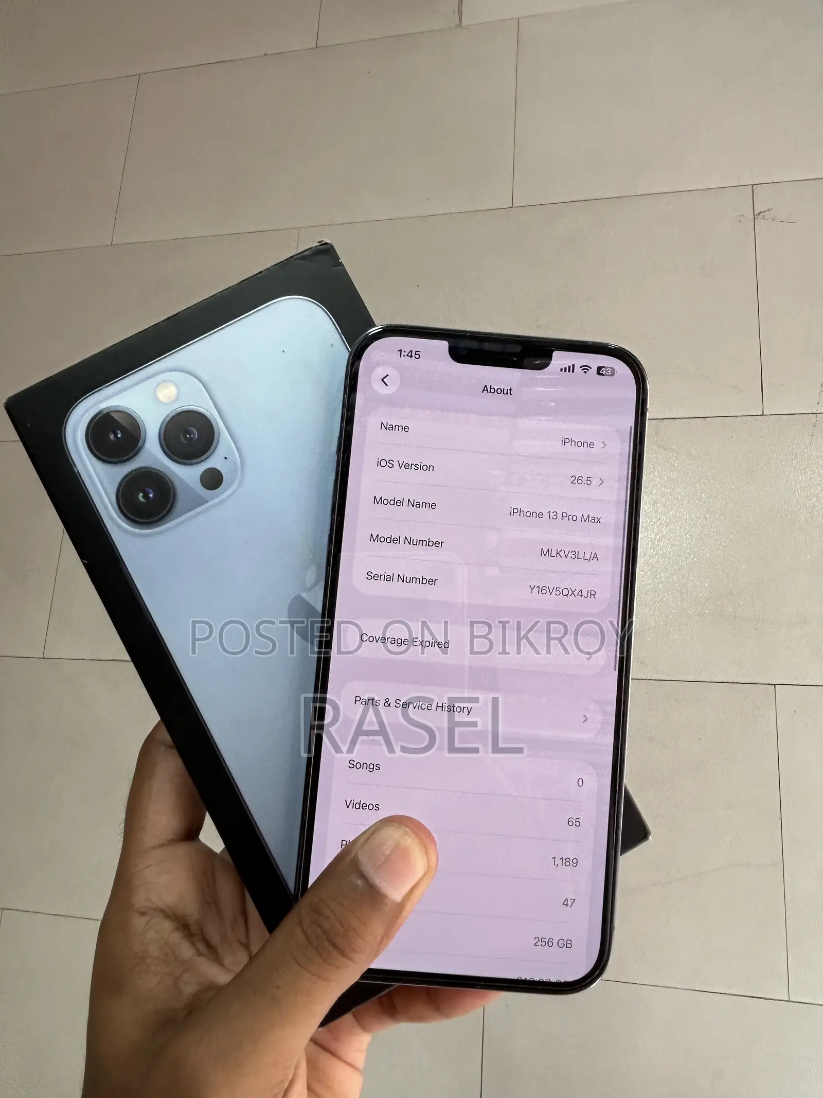 Apple iPhone 13 Pro Max 256 GB Blue