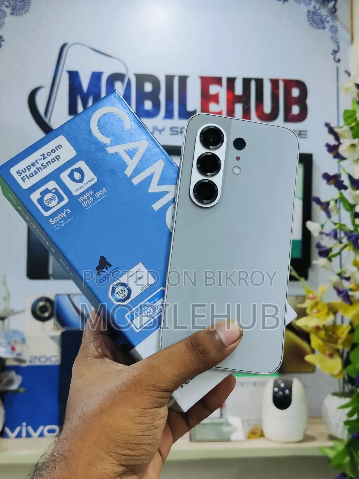 New Tecno Camon 50 256 GB Silver