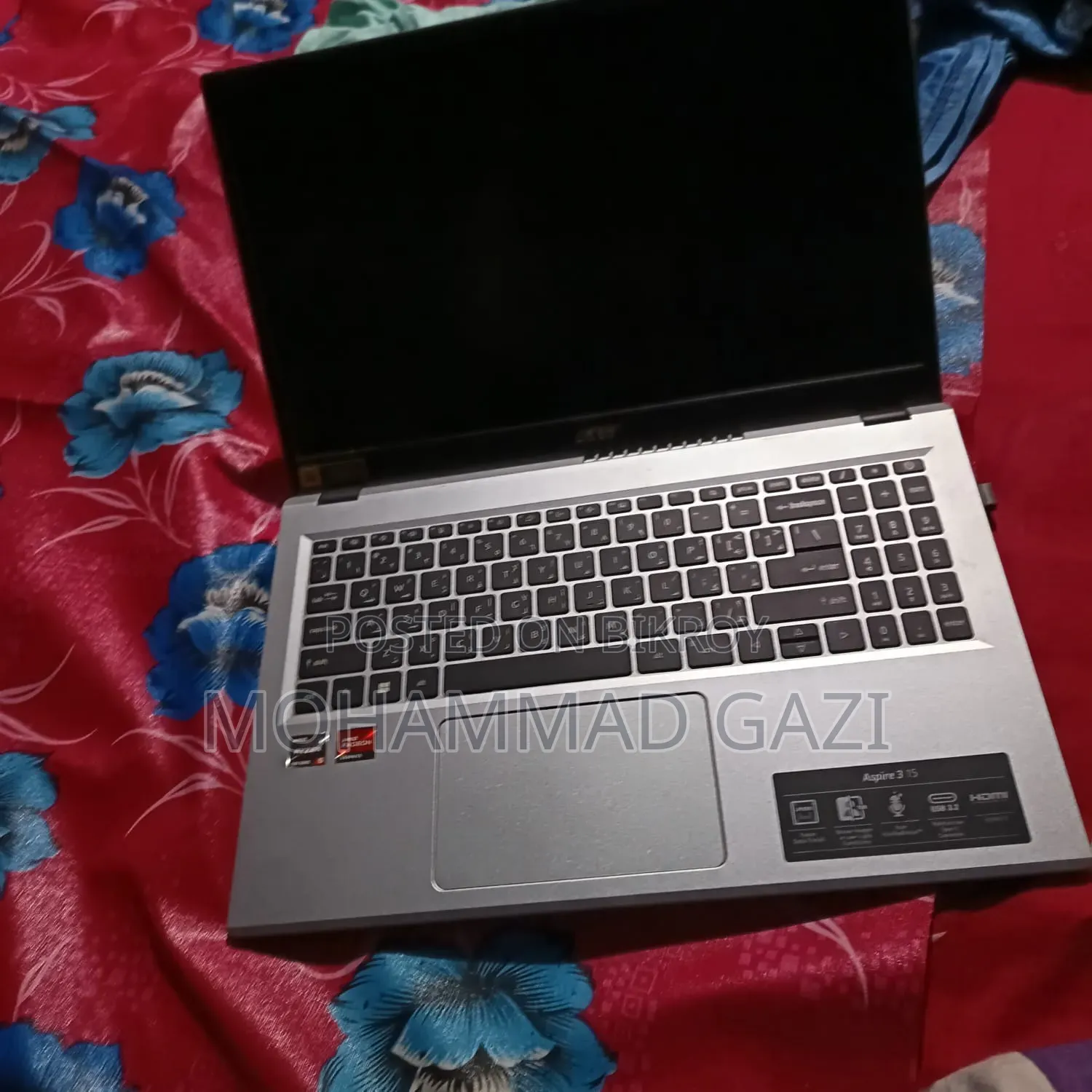 Laptop Acer 8GB AMD Ryzen 5 HDD 512GB