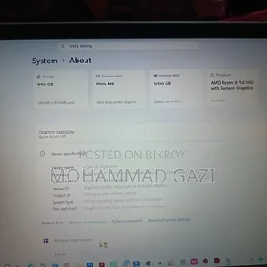 Laptop Acer 8GB AMD Ryzen 5 HDD 512GB