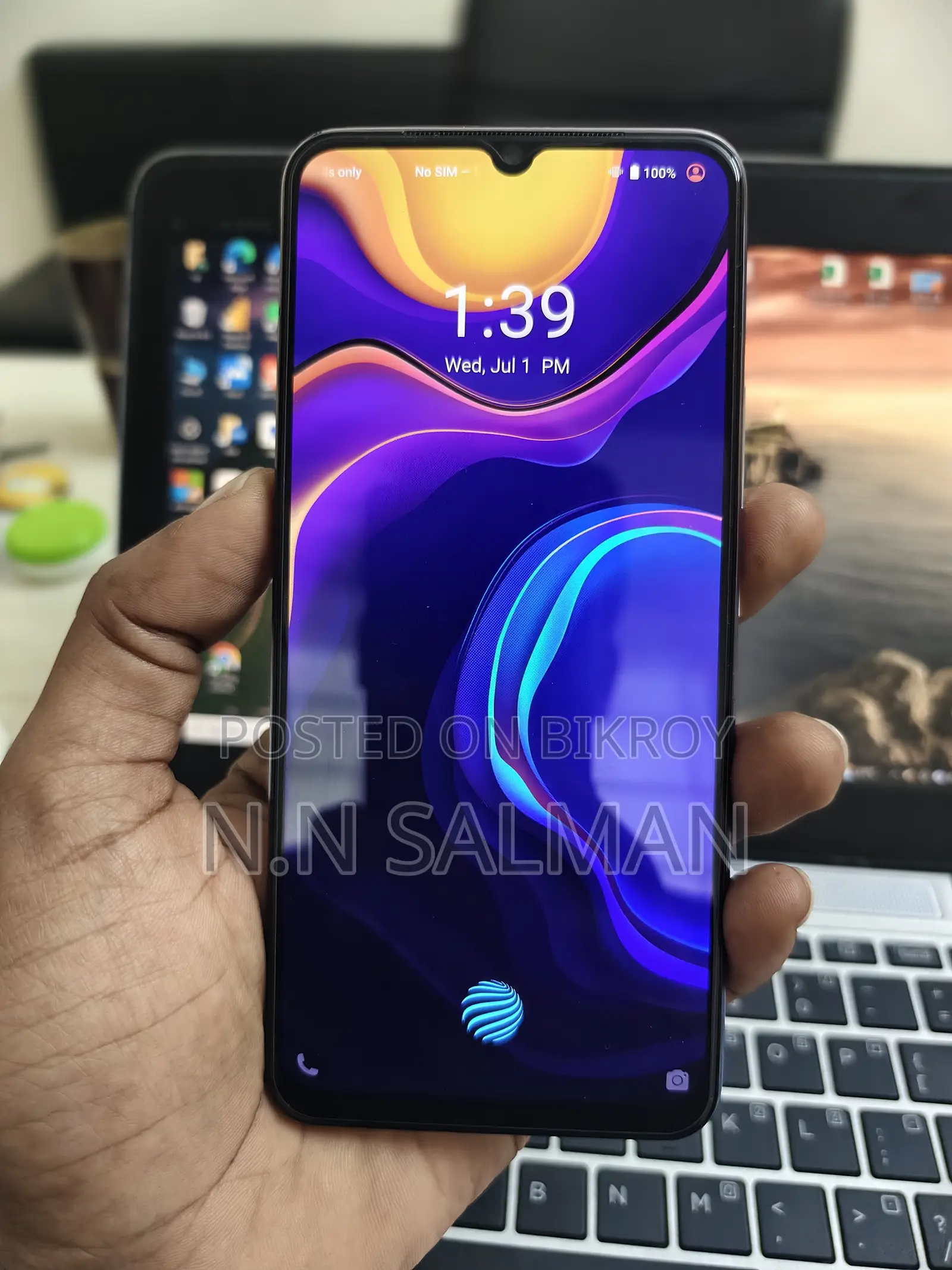 Vivo V20 128 GB Purple