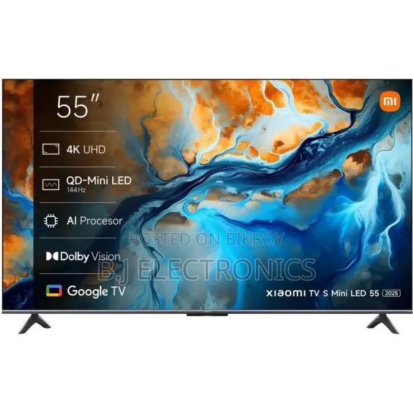 Xiaomi Tv S Mini Led 55 Inch 4k Google Tv (2025)