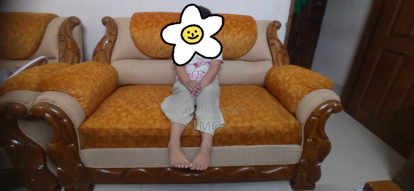 ৩ পিস সোফা সেট ২+২+১=৫ সিট