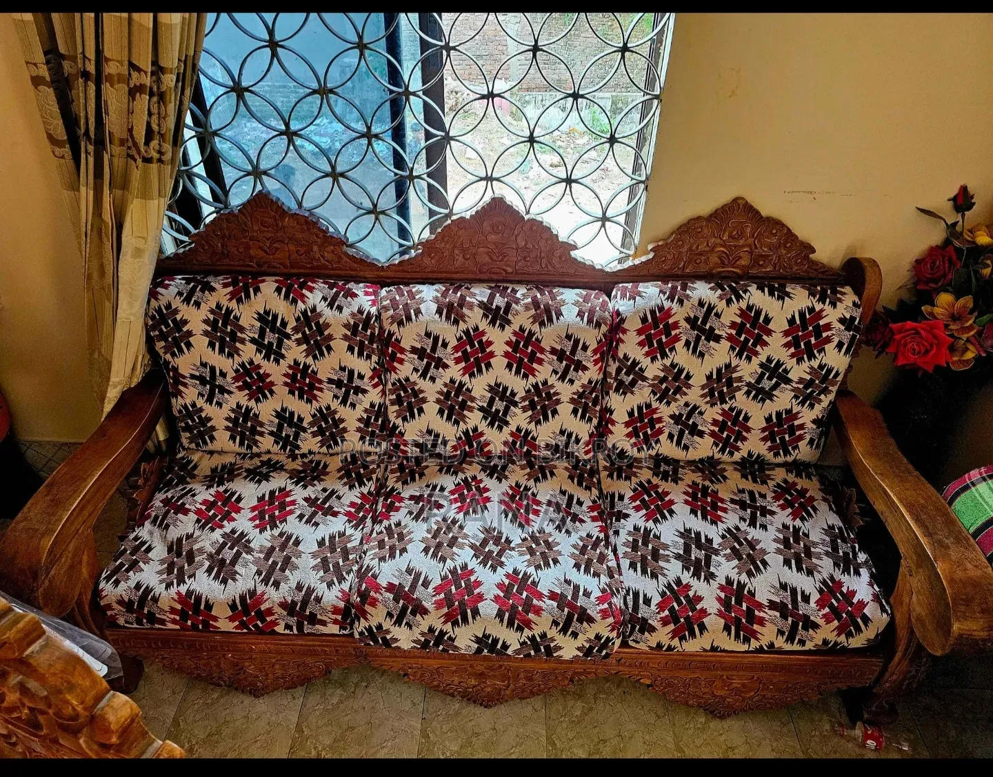 3-Seater Single Sofa
