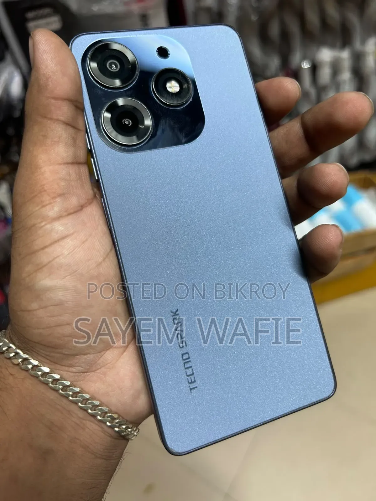 Tecno 128 GB Blue