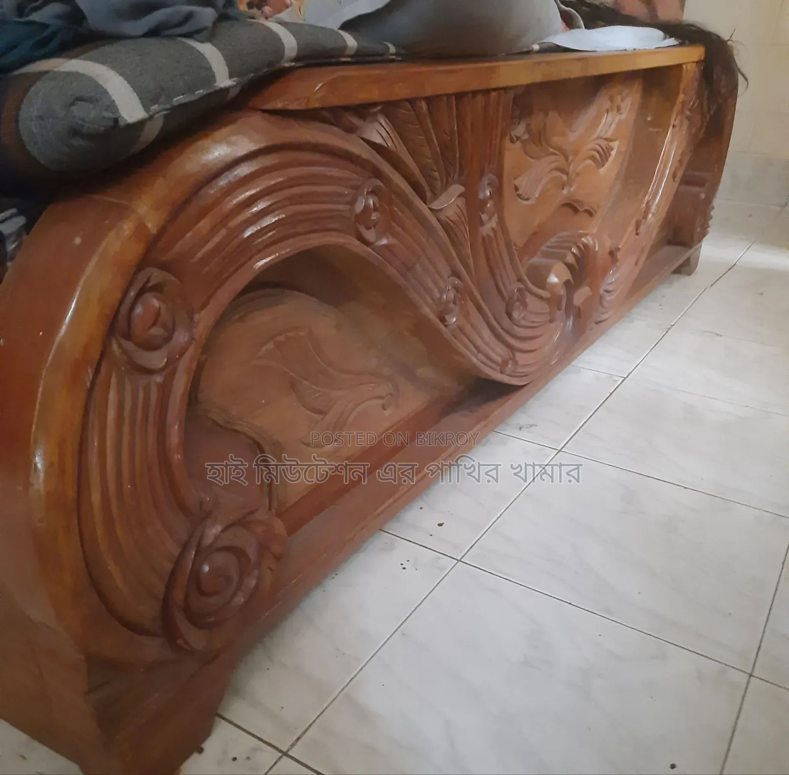 Teak Wood Box Bed for Sale