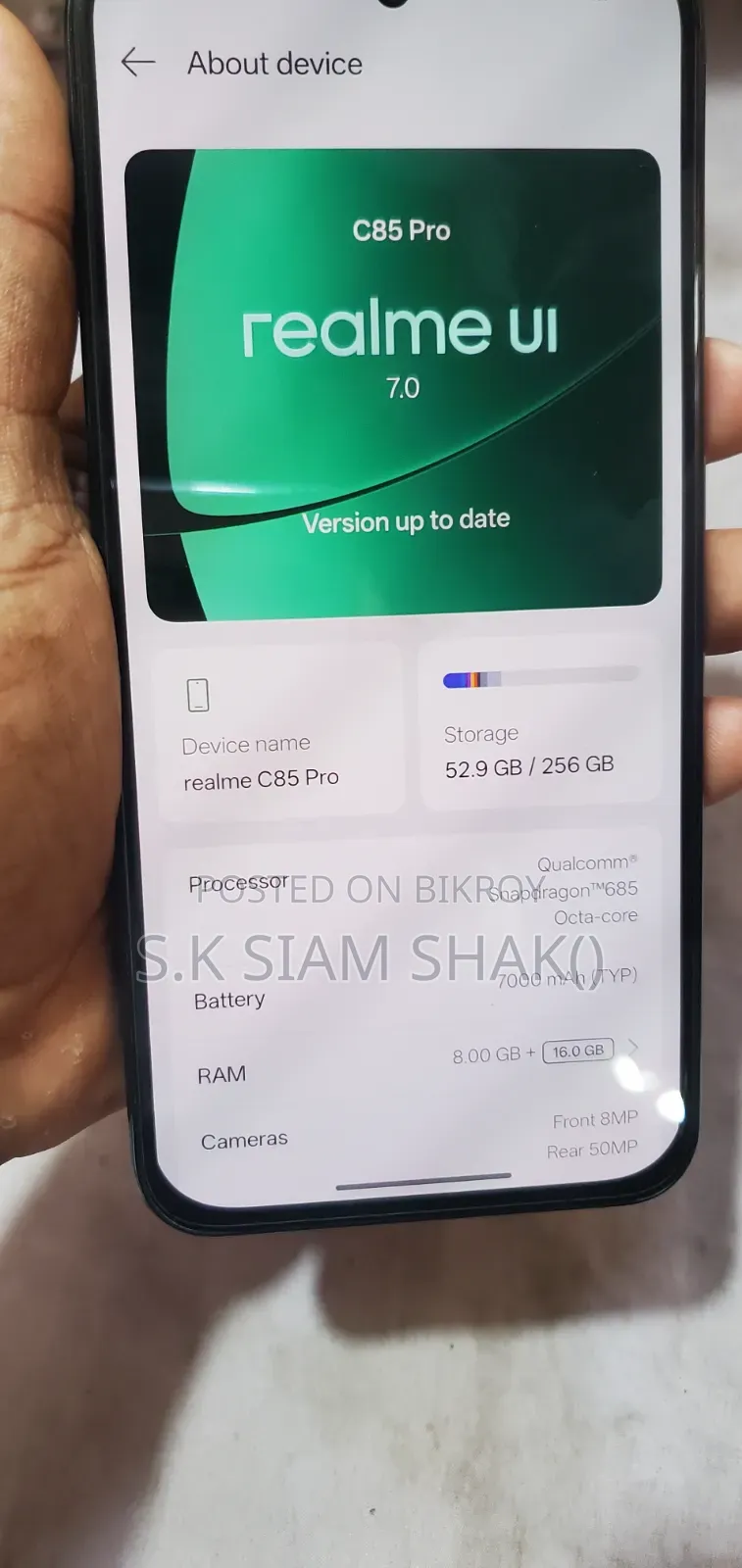 Realme C85 Pro 256 GB Blue