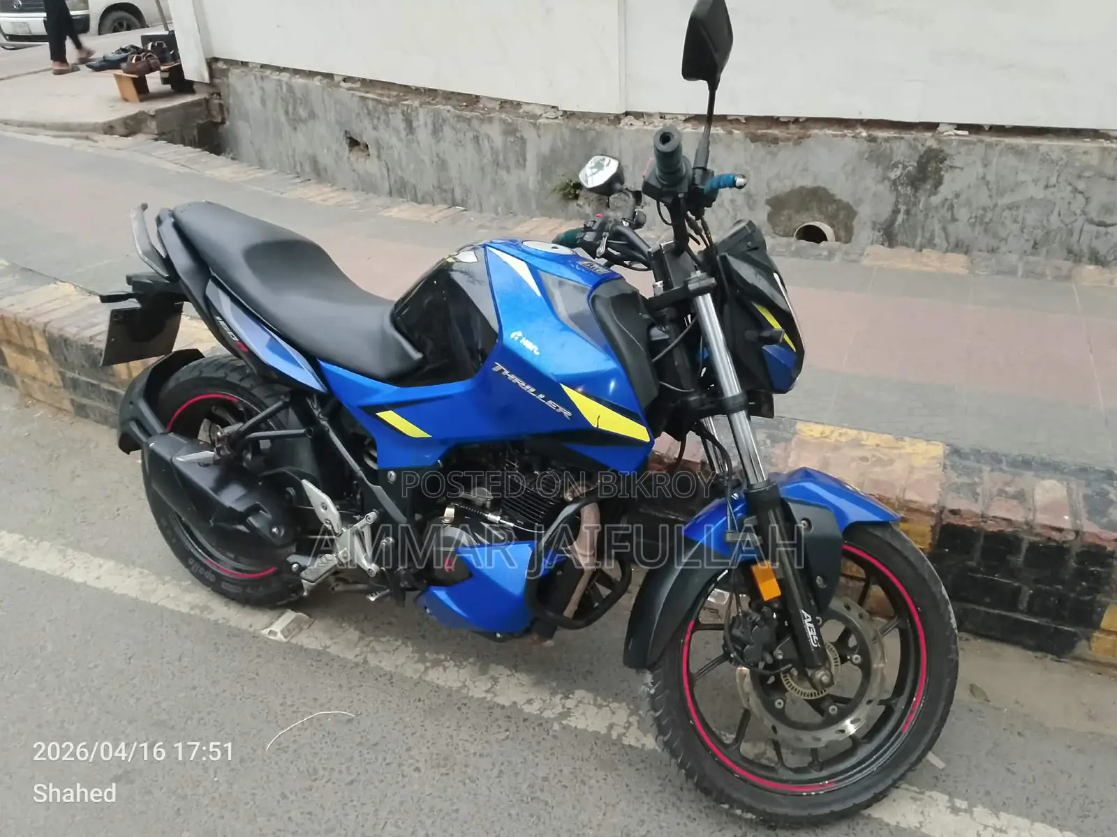 Hero Thriller 160R 2023 Blue
