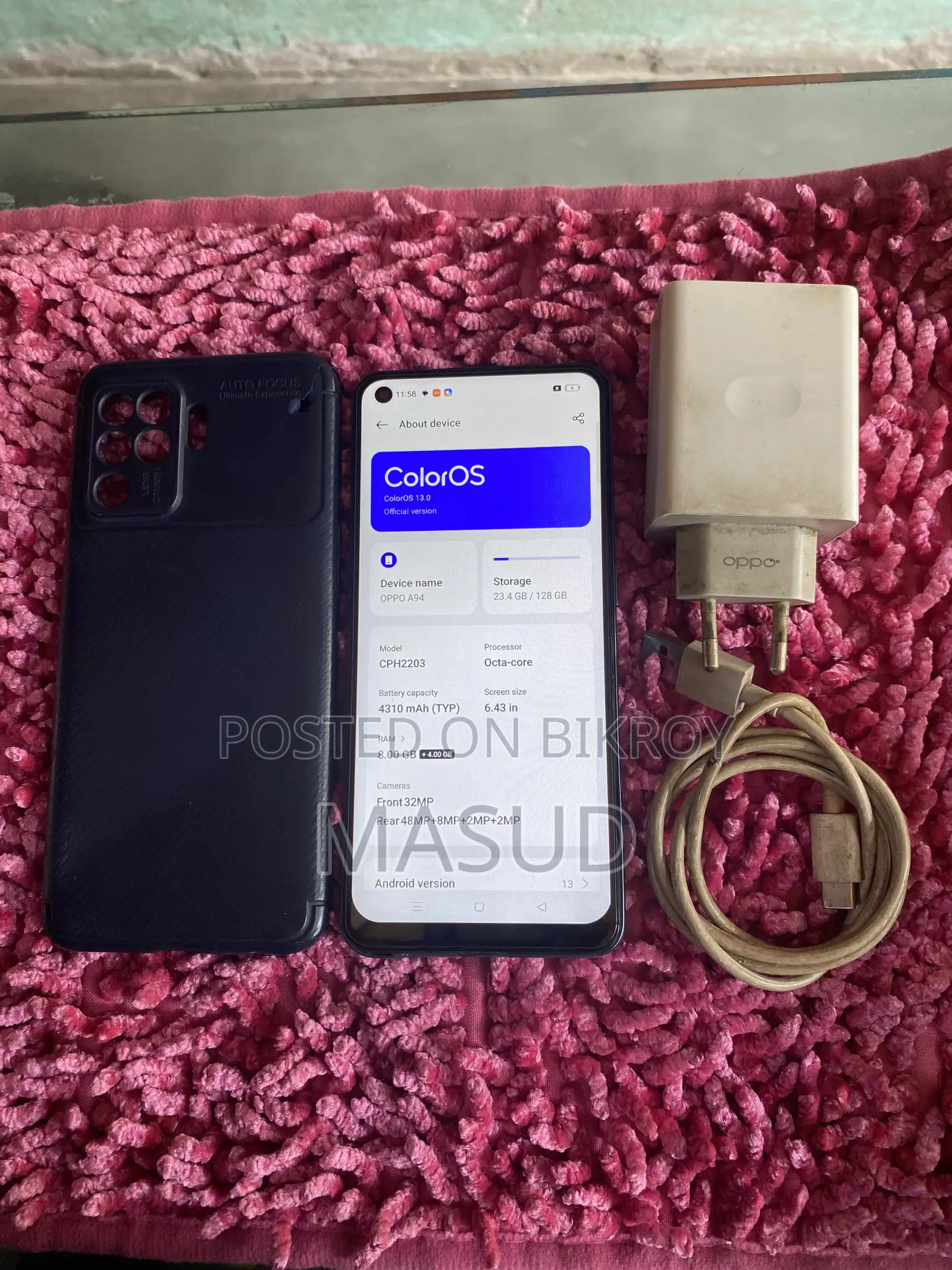 Oppo A94 128 GB Pink