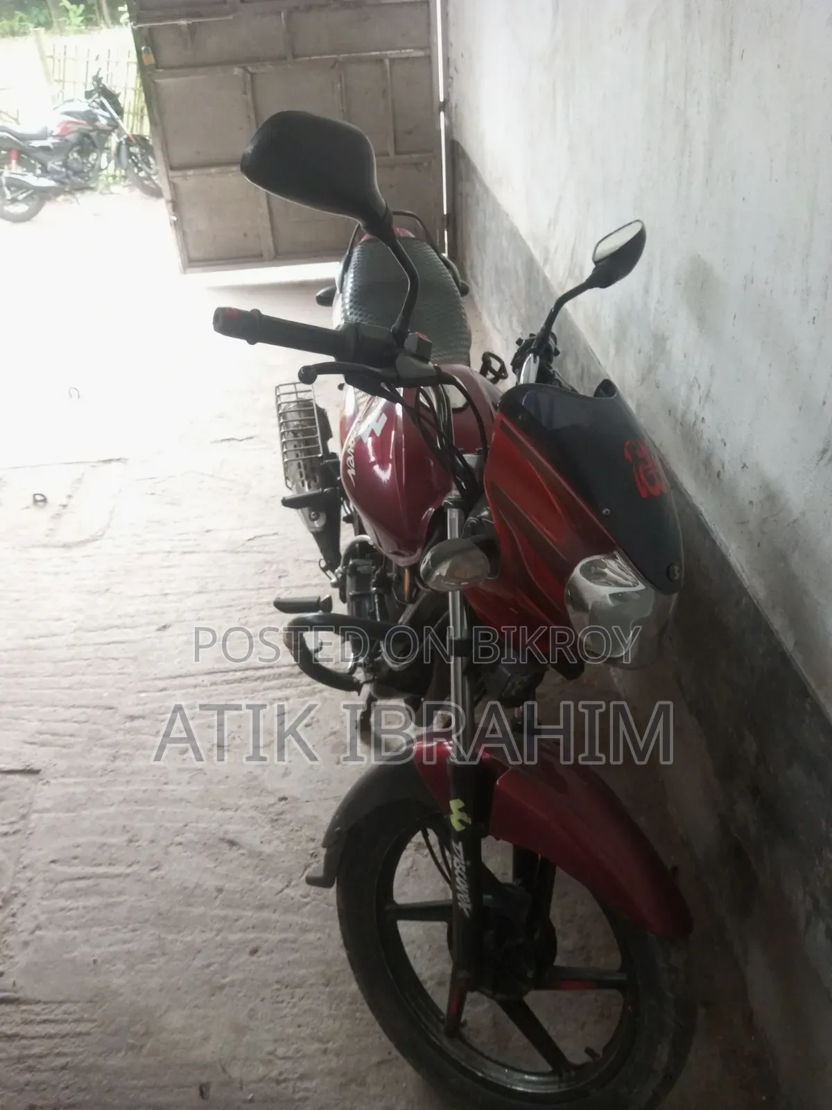 Bajaj Discover 135 2009 Red