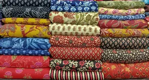 Indian Jaipuri Yard Fabric