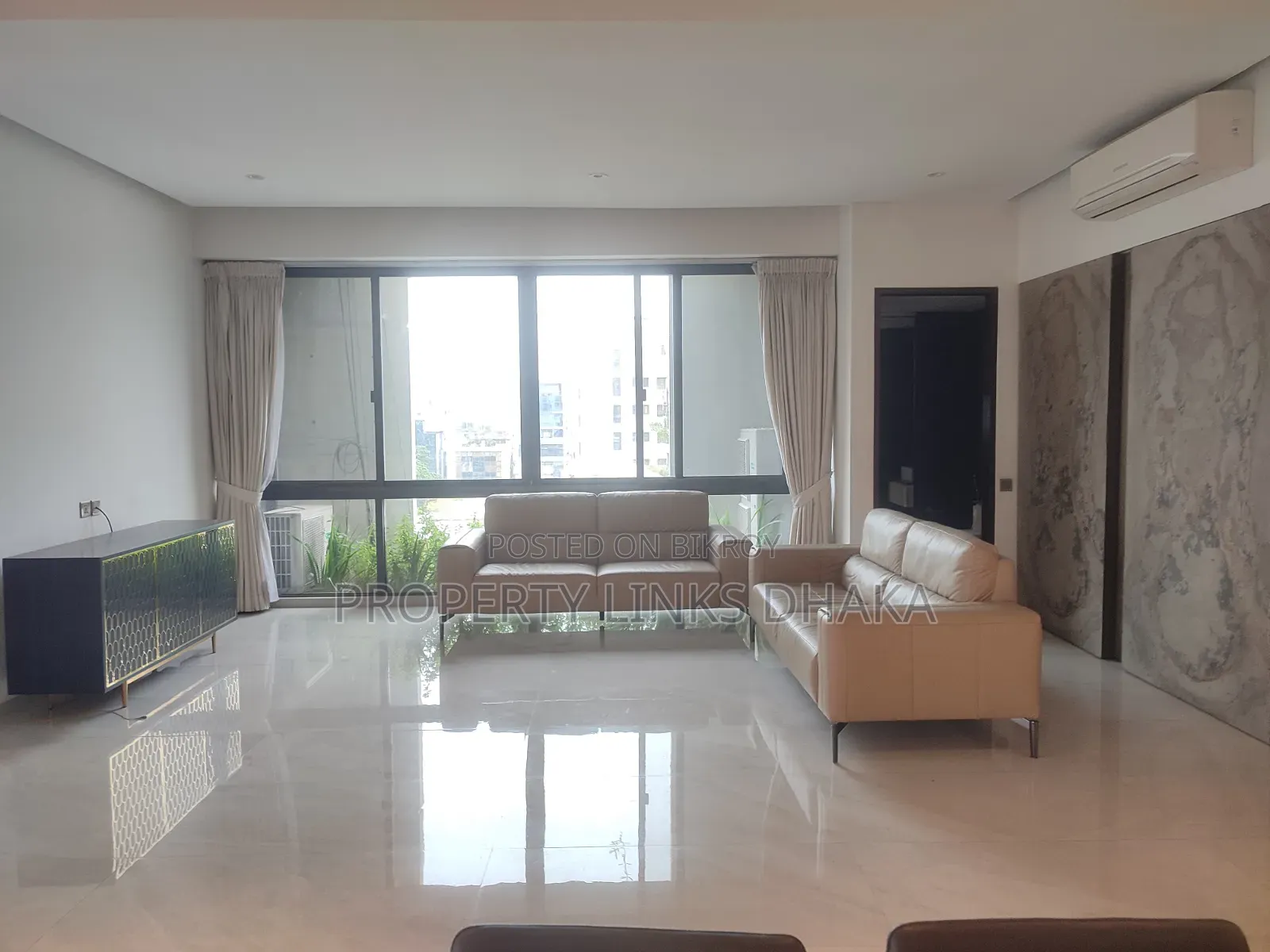 Furnished 3-bedroom Apartment in Baridhara for rent