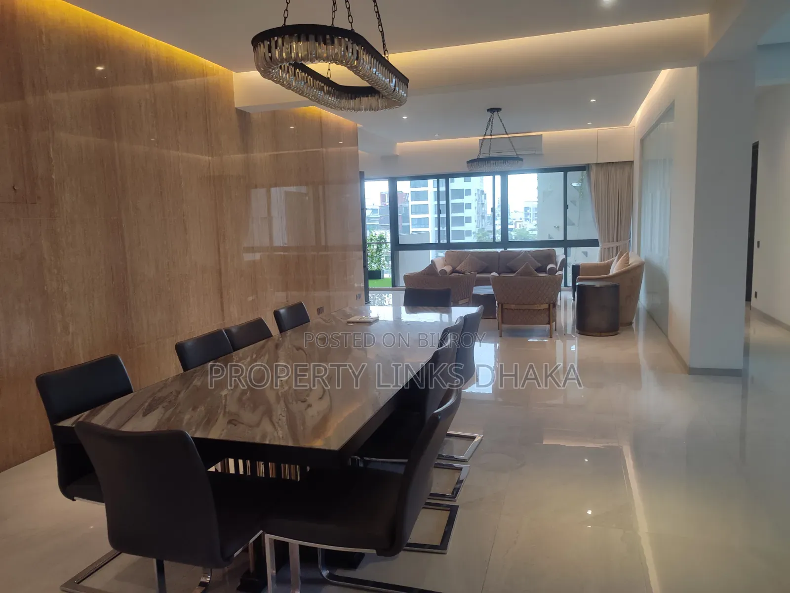 Furnished 3-bedroom Apartment in Baridhara for rent