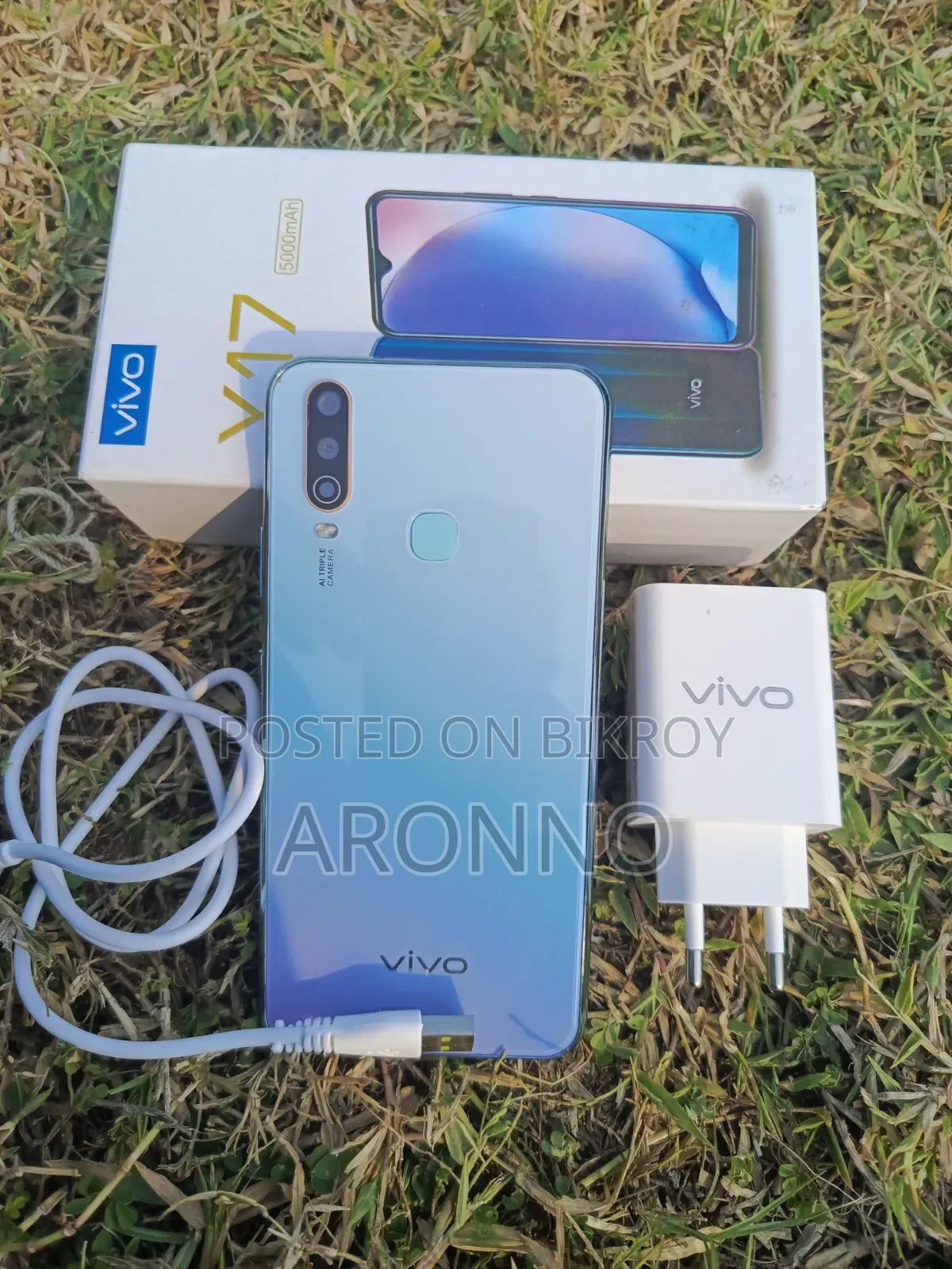 New Vivo Y17 256 GB Blue