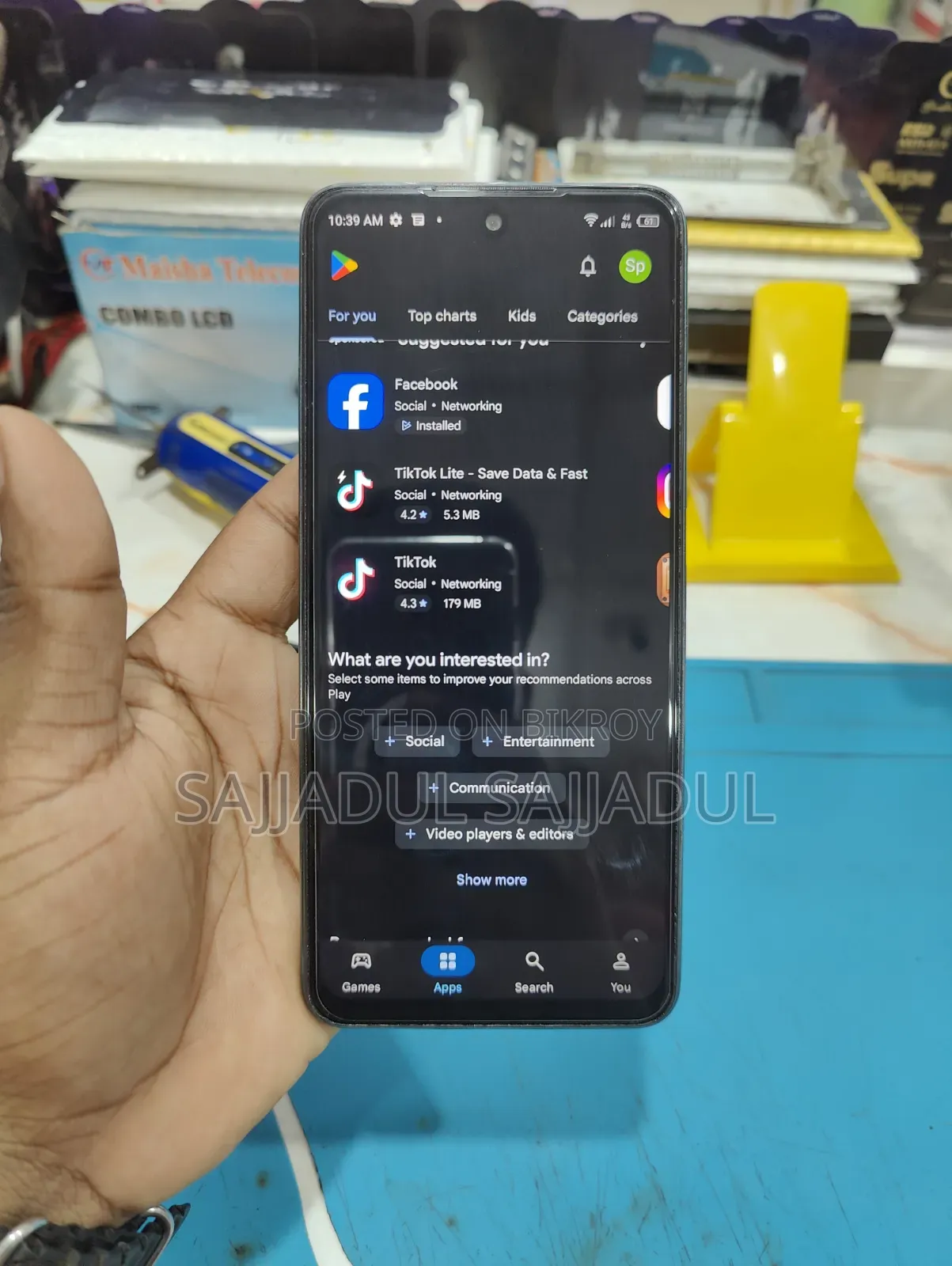 Infinix Hot 11s 128 GB Gray