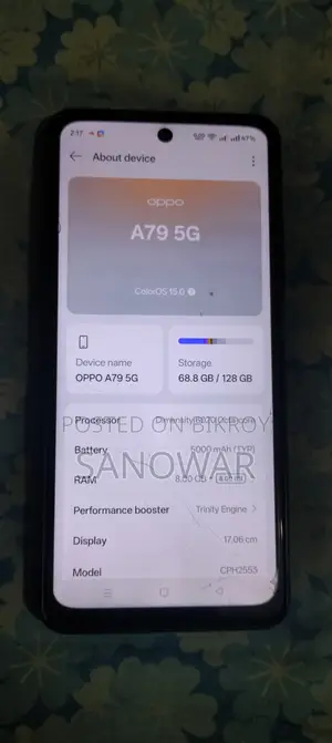 Oppo A79 5G 128 GB Blue