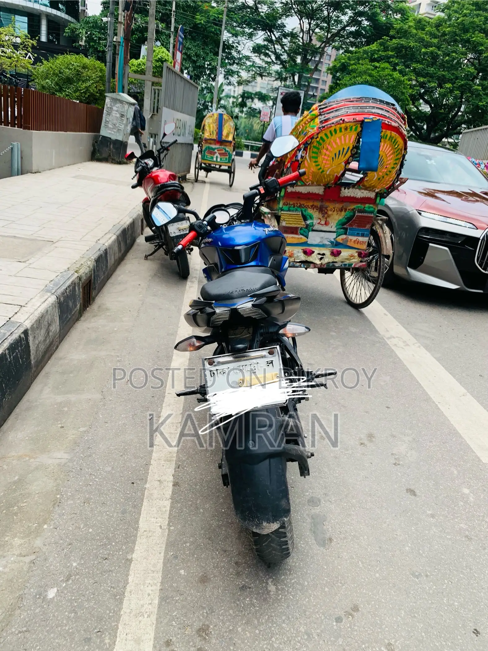 বাজাজ পালসার এনএস ১৬০ ২০২১ নীল